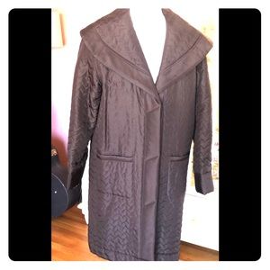 Silk Shawl Collar Opera Coat